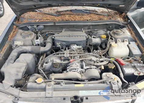 2000 Subaru Forester S from USA, damaged, VIN JF1SF6551YH720246